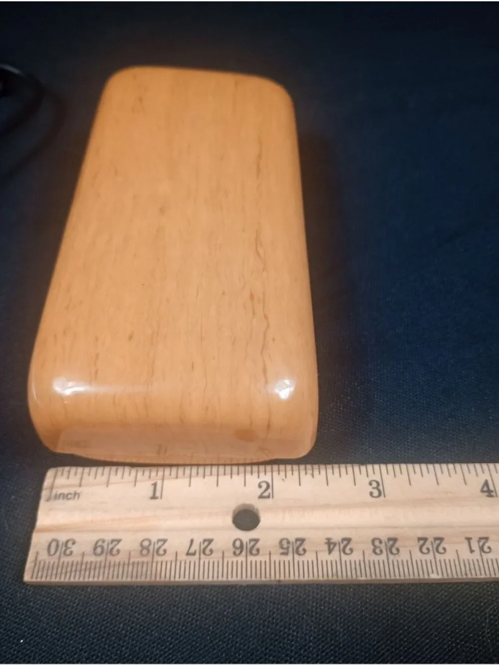 Vintage Retro Mud Century Celluloid Amber Colored Travel Soap Case